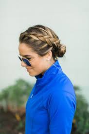 Double French Braids Will Keep Your Hair Locked In Place While You Exercise And Look Just As Great After A Gym Hairstyles Workout Hairstyles Long Hair Styles