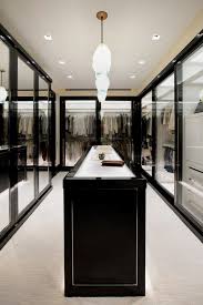 Black And White Walk In Closet Design For Modern Master Bedrooms Black And White Walk In Cl Dressing Room Design Master Bedroom Wardrobe Designs Closet Designs
