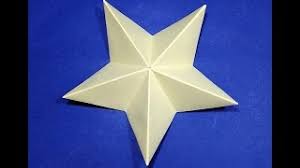 Super easy to do and here are video and written instructions it is also used as a star at christmas to place on top of the tree. Origami Christmas Star Easy 5 Points Paper Star For Christmas Tree Decoration Youtube