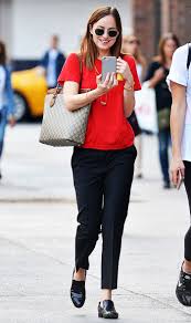 9 Chill Outfit Formulas To Copy From Dakota Johnson Dakota Johnson Style Dakota Johnson Street Style Chill Outfits