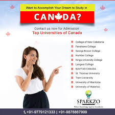 Want To Accomplish Your Dream To Study In Canada Contact Sparkzo Consultancy Now For Admi University Of Manitoba Colleges And Universities Thomas University