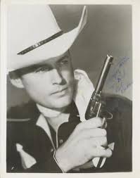 BOB BAKER-ORIGINAL AUTOGRAPHED PHOTO-WESTERN