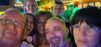 Ted, Jason, & Greg..... 2016, front row at the Paramount, NY.