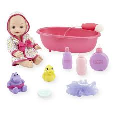 These items are suitable even for babies and are a very entertaining and engaging learning tool as well. Toys R Us You Me Bath Time 12 Inch Baby Doll Playset Only 14 99 Family Friendly Frugality