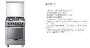 Demikianlah informasi yang bisa kami bagikan kepada anda terkait harga kompor gas free standing tecnogas, semoga informasi yang. Review Freestanding Cooker Tecnogas N3x66g4e Mrs Salim S Life