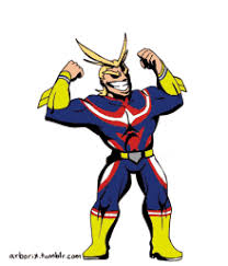 Be happy w/ what you have, no way you can change it either way. All Might Gifs Tenor