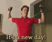 D c#m c# f#m e janganlah kau ragu tuk maju, kejar semua impianmu. It S A New Day Gifs Tenor