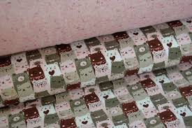 Shop fabric like jersey knit, double knit, double brushed jersey knit, ponte knit, sweater knit and more! Sweat Frenchterry Happy Bear Hilco Baren Bar Jersey Knit Etsy Jersey Knit Fabric Knit Jersey Fabric