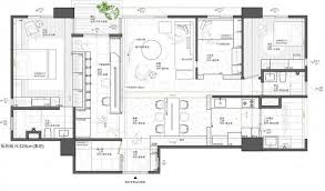 100室内設計文章 零妝感的居家風景 完美比例讓灰色超有層次 floor plans diagram entrance