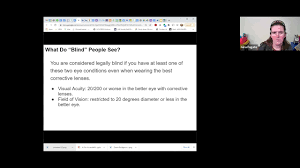 Most of us take note of another person's race. Teaching Cs To Blind And Visually Impaired Students Youtube