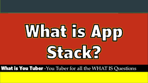 What is app stack and do i need it. What Is App Stack Youtube