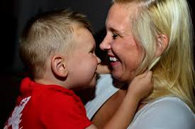 Mothers, sons share lasting moments