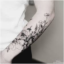 Mermaid Tattoo Ideas At Mybodiart Com Traditional Geometric Black And White Arm Sleeve Tattoosforgirls Click No Pretty Flower Tattoos Tattoo Styles Tattoos