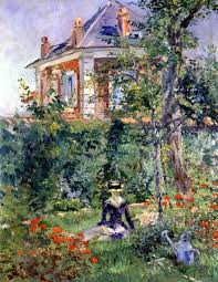A Garden Nook At Bellevue Eduard Manet Edouard Manet Paintings Impressionist Art Edouard Manet