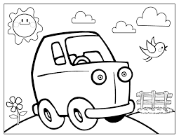 > car carrier coloring page. Toddler Books About Cars And Trucks