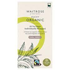 Waitrose Duchy Organic Earl Grey 25 Tea Bags