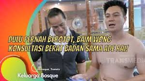 Berkat latihan rutin dan semangatnya, kini tubuh arya banyak berubah. Dulu Pernah Berotot Baim Wong Konsultasi Berat Badan Sama Ade Rai Keluarga Bosque 11 3 21 P2 Youtube