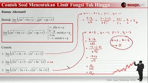 We did not find results for: Limit X Mendekati Tak Hingga Contoh 2 Youtube