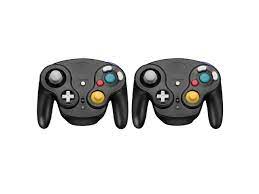 Firstpower 2 Pcs Wireless Gamecube Controller Wavebird Style W Adapter For Nintendo Ngc Gc Black Newegg Com