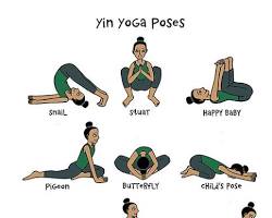 Imagen de Yin yoga poses