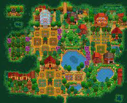 The forest farm has the fewest tillable tiles of any stardew valley farm type, but despite that, there's still abundant space for placing buildings. My Stardew Valley Farm Spring