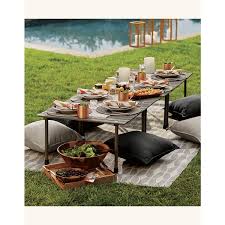 Table In A Bag Reviews Crate And Barrel In 2020 Small Apartment Furniture Picnic Summer Outdoor Party