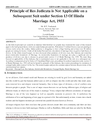 Similarly, the subordinate courts (amendment) bill 2020 and the subordinate courts rules (amendment) bill 2020 will amend the subordinate courts act 1948 ( sca ) and the subordinate courts rules act 1955 ( scra ) respectively to enable the sessions court and the magistrates' court to conduct proceedings using remote communication technology. Https Www Ijlmh Com Wp Content Uploads 2019 03 Principle Of Res Judicata Is Not Applicable On A Subsequent Suit Under Section 13 Of Hindu Marriage Act 1955 Pdf