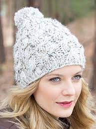 In this post, you'll find the free hat pattern and two video tutorials that walk you through the entire hat knitting. Free Knitting Pattern For Chunky Cable And Rib Hat Cable Knit Hat Pattern Knitting Patterns Free Hats Hat Knitting Patterns