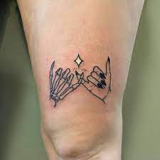 Hand skeleton pinky promise tattoo. Top 95 Best Pinky Promise Tattoo Ideas 2021 Inspiration Guide