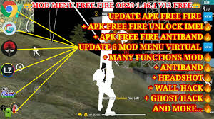 Free fire is great battle royala game for android and ios devices. Download Mod Menu Apk Free Fire Ob20 V13 All Mod Menu Free Fire In Virtual With Many Fuction