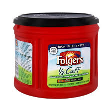 Check spelling or type a new query. Folgers Medium Classic Roast Coffee 1 2 Caffeine Ground