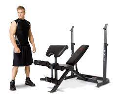 With the marcy diamond olympic surge bench you will no longer have to leave the development of underworked muscle groups to chance. Marcy 2 Piece Olympic Bench Md 859p Walmart Com Walmart Com