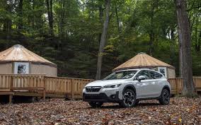 Prototype vehicle shown with options using visual effects. Comparison Subaru Crosstrek Limited 2021 Vs Toyota Chr Limited 2019 Suv Drive