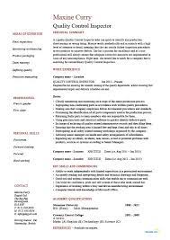 Medical quality assurance inspector resume. Quality Control Inspector Resume Dayjob Com