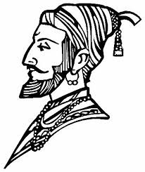 Shivaji Maharaj Black White Images Hd Art Of Shivaji Maharaj Outline Drawings Face Drawing Easy Portrait Drawing