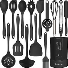 Cooking measuring worksheets, utensils coloring pages and kitchen coloring pages are three of main things we will present to you based on the post title. Amazon Com Silicone Cooking Utensils Set 446 F Heat Resistant Kitchen Utensils Turner Tongs Spatula Spoon Brush Whisk Kitchen Utensil Gadgets Tools Set For Nonstick Cookware Dishwasher Safe Bpa Free Home Kitchen