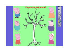 Family Tree Flip Chart Peppa Pig