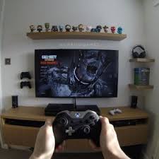 The dualshock 4 controllers are color says ps4 only works on sunday with internet. Call Of Duty Whats Your Favourite Cod Game Via Diygamerr Maxpw Ps4 Gaming Setup Dream R Decoracao De Casa Masculina Decoracao Quarto Gamer Salas Masculinas