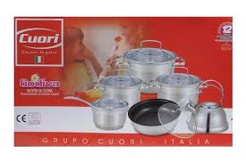 Juegos de bateria en juegos wapos.es. Bateria De Cocina Cuori Acero Inoxidable 12 Piezas En Tienda Inglesa