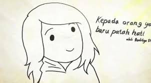Ada baiknya kamu meluapkan kekecewaan itu. Kepada Orang Yang Baru Patah Hati Video Move On Manis Dari Raditya Dika Lifestyle Fimela Com