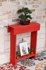 Skinny Wall Tablechoose Your Color Etsy In 2020 Wall Table Furniture Handmade Home Decor