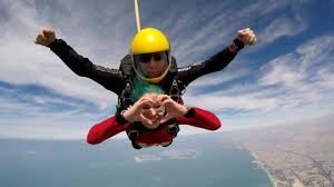 Skydive dubai has two locations in dubai offering breathtaking views as people skydive over dubai's sandy dunes or over the iconic palm jumeirah island. My Experience At Skydive Dubai New Old Girl