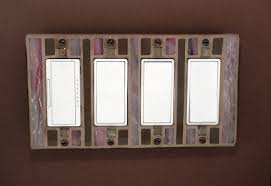 Quad Decora Light Switch Cover Decora By Judyevanscollection 33 00 Light Switch Covers Plates On Wall Stained Glass Mosaic