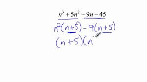 How to factorise a cubic polynomial. Algebra 2 Factoring Cubic Polynomials By Grouping Really Great Examples Shown To Know How To Factor Cubic Polynomials Algebra 2 Polynomials Algebra