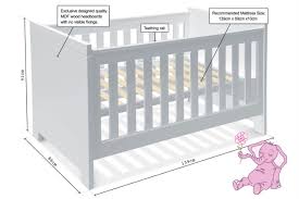 Image Result For Baby Changing Table Measurements Mattress Sizes Mattress Size Chart Mattress Measurements