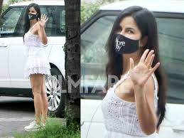 Spotted: Katrina Kaif turns heads in an all-white look | Filmfare.com