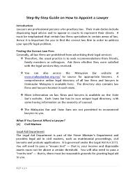 Yes, your will can include with both assets within malaysia and abroad. Step By Step Guide On How To Appoint A Lawyer Legal Aid Lawyer