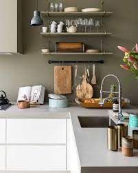 deco mur cuisine vert olive meuble blanc cuisine vert kaki cuisines deco cuisine verte olive