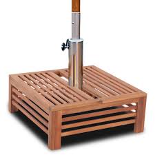Sonnenschirm Standfussverkleidung Aus Holz Sonnenschirmstander Sonnenschirm Sonnenschirm Holz