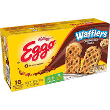 18999 found in category baked products. Kellogg S Eggo Wafflers Chocolately Chip Muffin 16 Ct Waffles Chief Markets